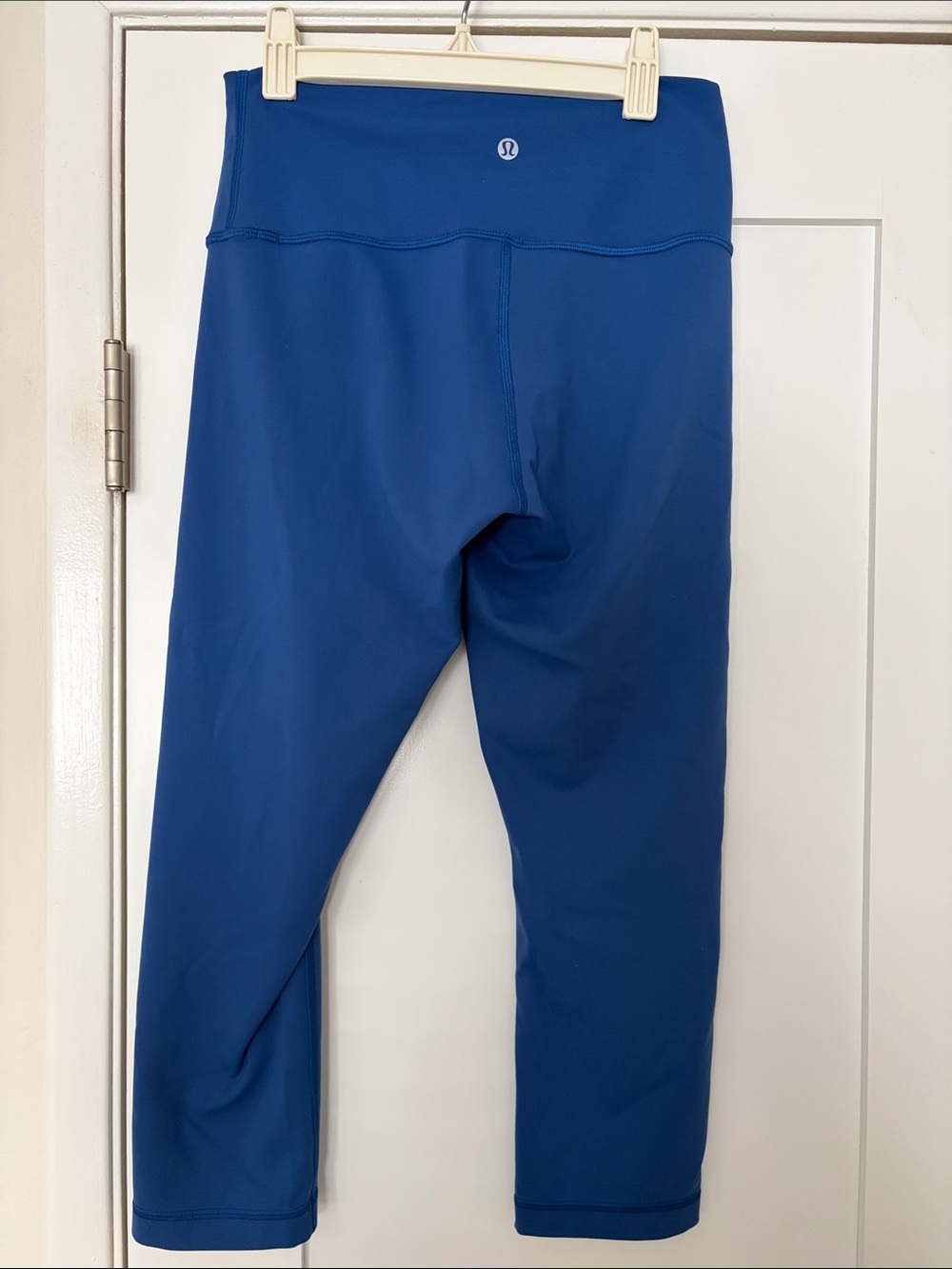 lululemon athletica Royal Blue Cropped Performance Leggings